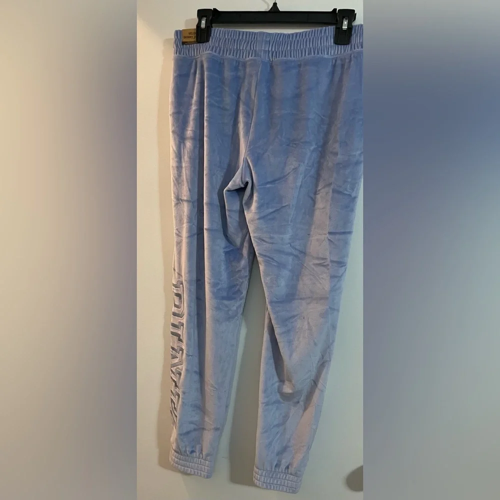 PINK Victoria's Secret Women’s Sky Blue Sweatpants Sz.M - Picture 3 of 4